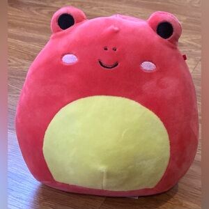 Squishmallows 8” Obu the Tree Frog Red Plush